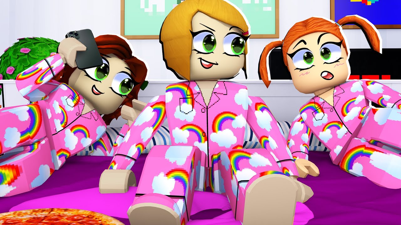 Roblox Roleplay | Best Friends Sleepover Routine!
