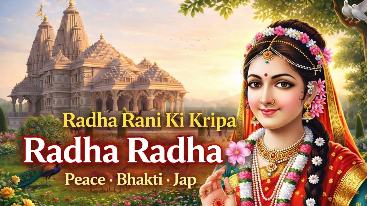 Radha Radha Jap | Vrindavan Bhakti  | Radha Rani Ki Kripa | Radha Radha  | Radha Krishna#radheradhe