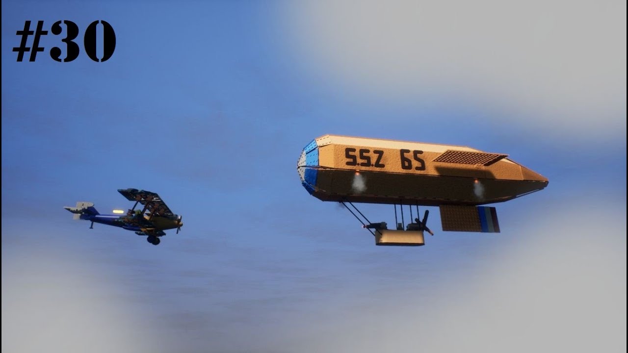 Brick Rigs WW1 softbody Planes dogfight  kills and crashes #30