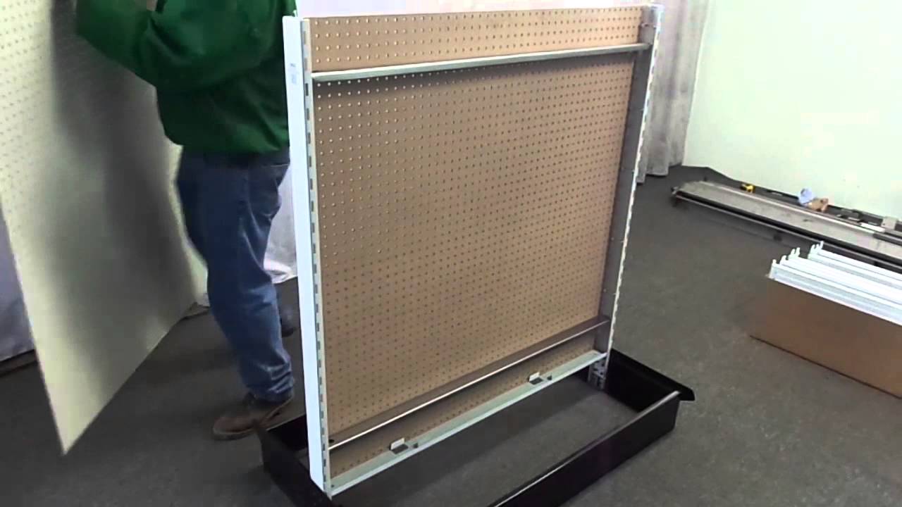 Handy Store Fixtures Gondola Shelving Assembly Instructions