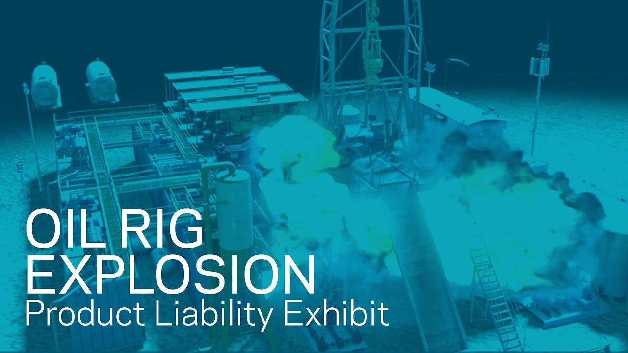 Oil Rig Explosion - Forensic Animation