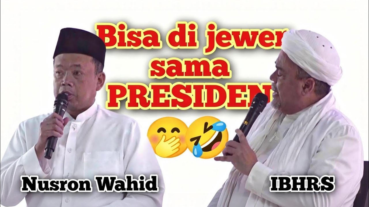 Candaan HRS kepada Pak Menteri Nusron Wahid