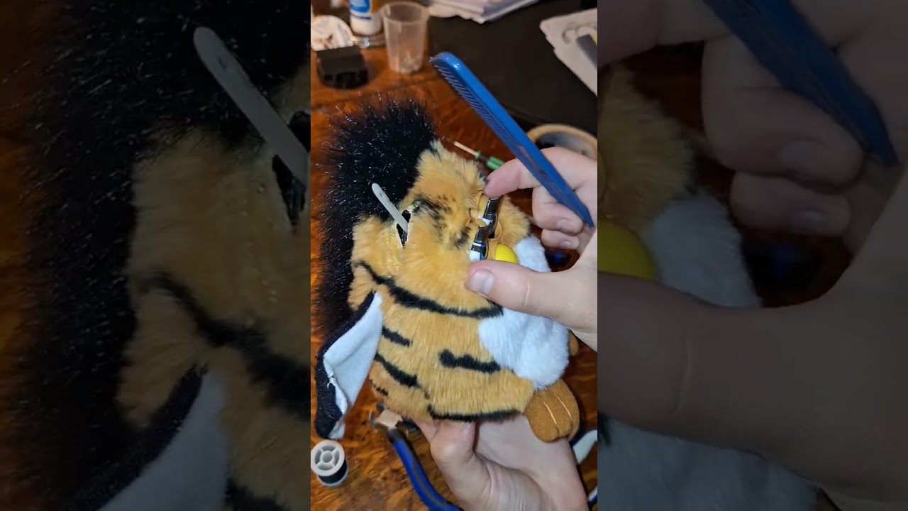 How To Furby: Putting the Skin (and Paper Tag) Back Onto Your 1998 Furby! (Pt.3)