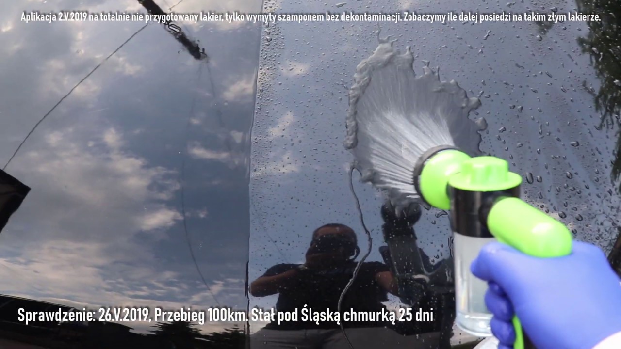 Enzo Coatings Wax Sio2 - 25 dni p&oacute;źniej - stary lakier bez przygotowania