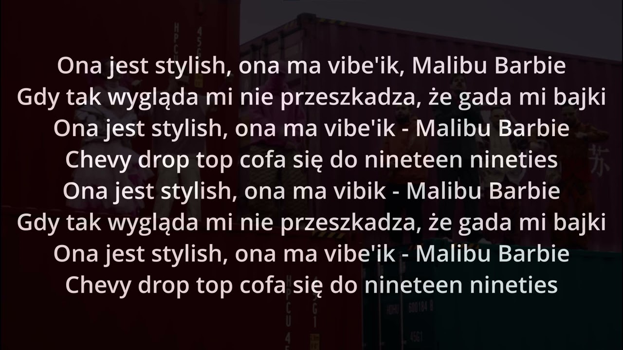 Taco Hemingway, Young Leosia, Otsochodzi, OKI, Dwa Sławy, Gruby Mielzky - Malibu Barbie [TEKST]