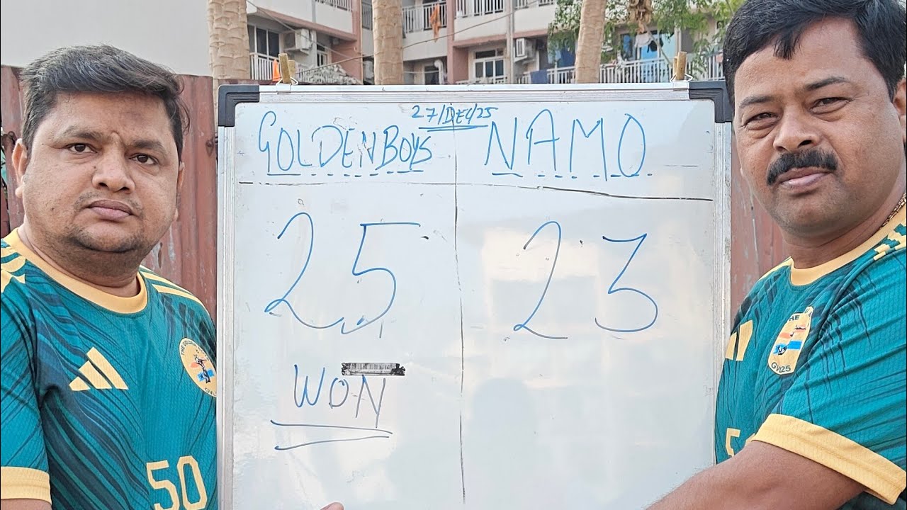 Golden boys vs Lobo boys 2nd Match 28/12/2025