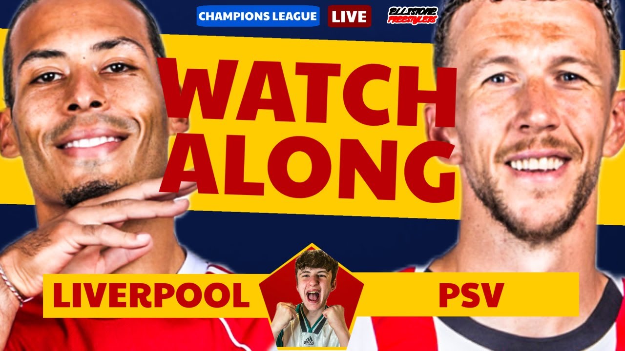 LIVERPOOL VS PSV! | CHAMPIONS LEAGUE 25/26 LIVE!