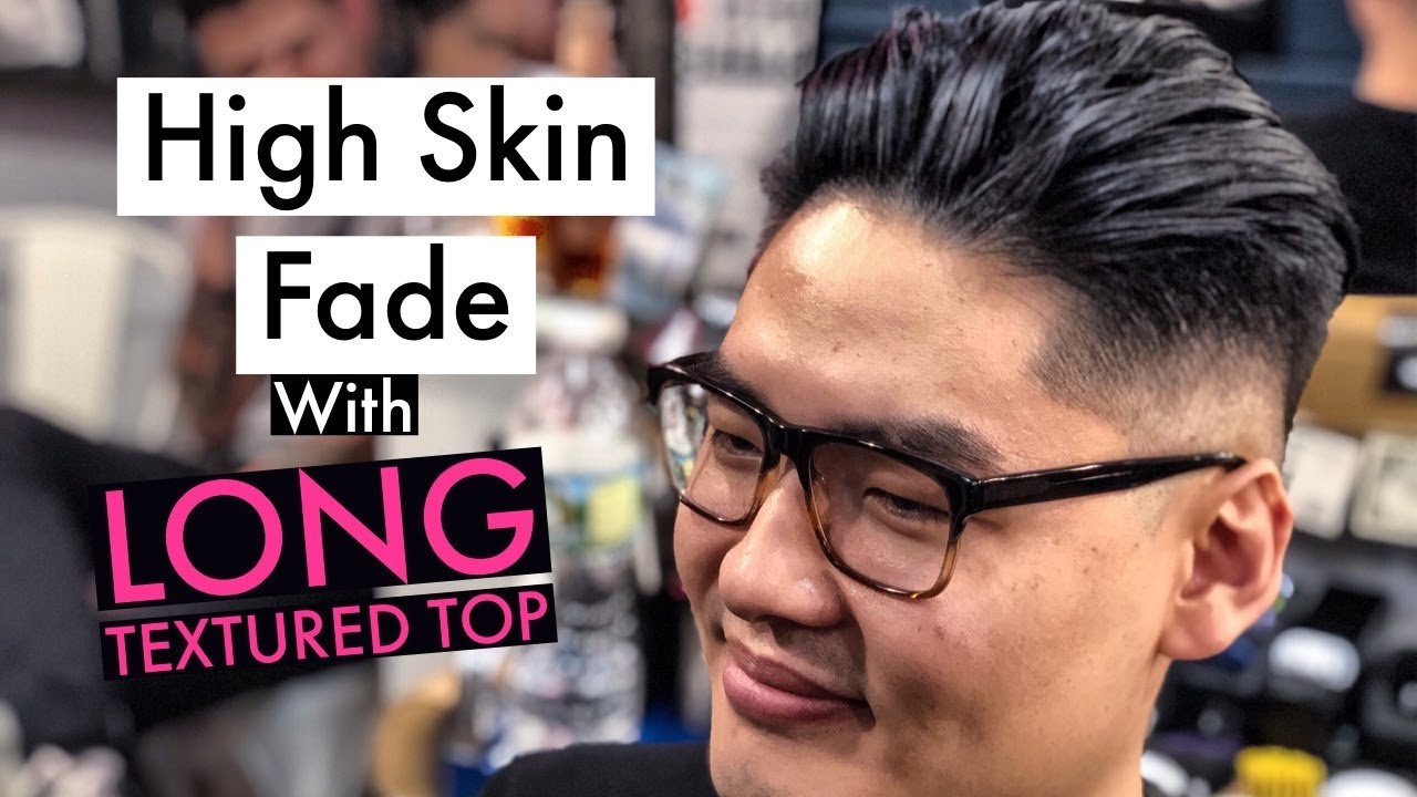 Asian Haircut for Men | High SkinFade & Long Textured Slickback (Tutorial) **New 2019**