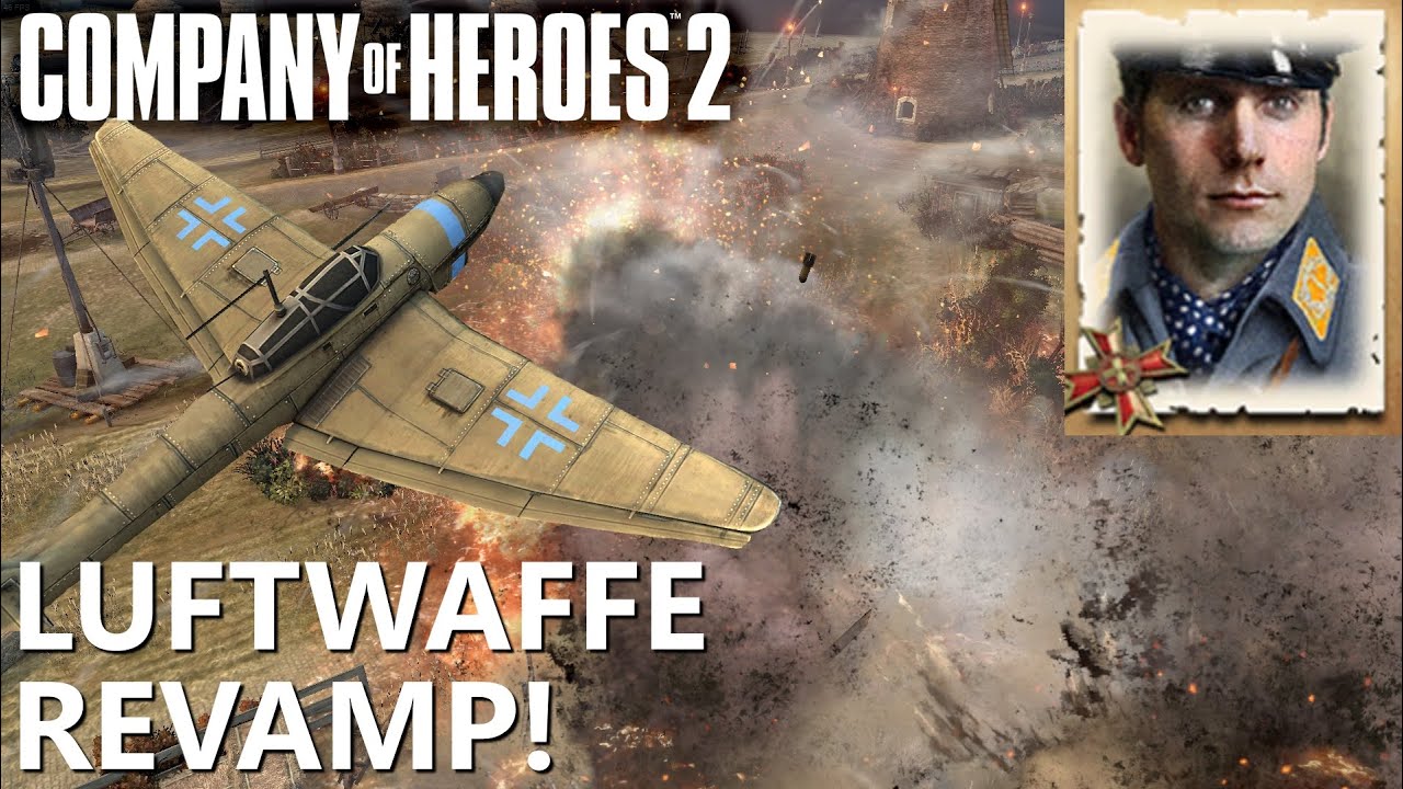 CoH2: Luftwaffe Revamped! (Company of Heroes 2)