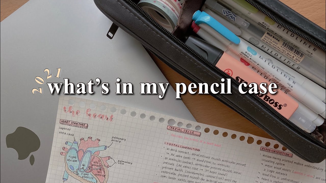 what's in my pencil case 🌿 | maggie's diaries