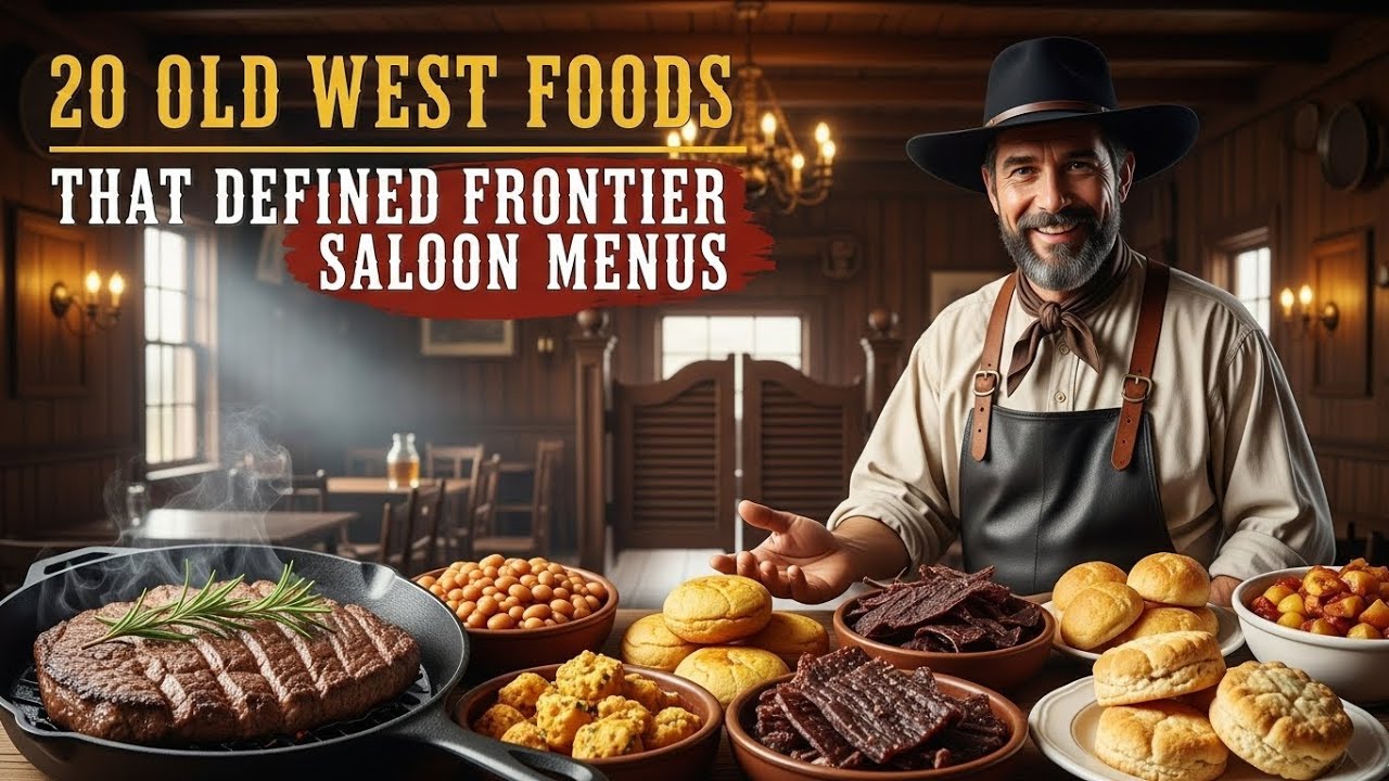 20 Old West Foods That Defined Frontier Saloon Menus