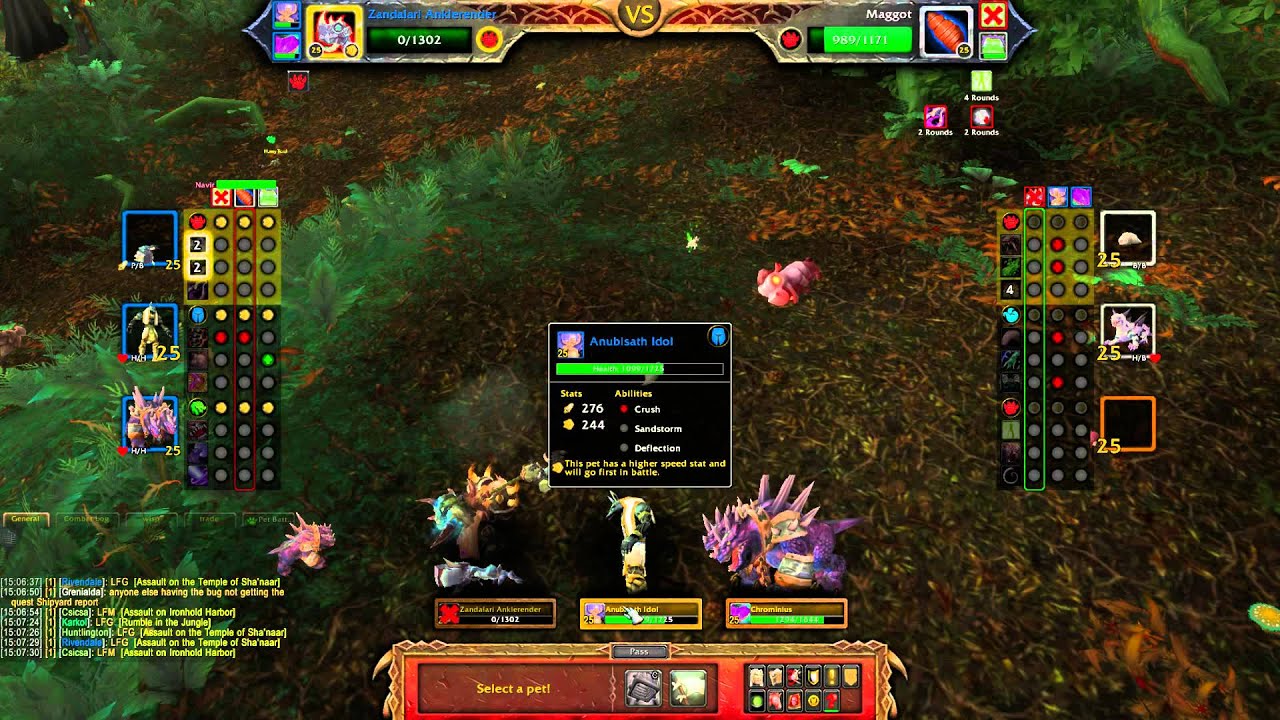 Corrupted Thundertail 2 pet Win Battle WoW