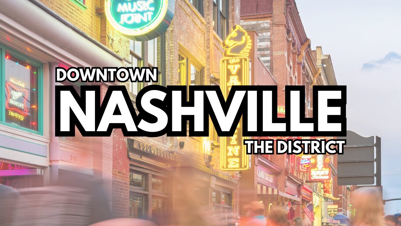 Exploring a Section of Nashville's Vibrant Heart: The District | Downtown Nashville Sights & Sounds