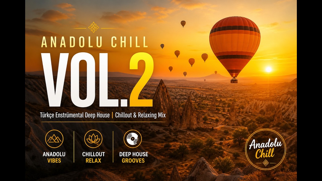 Anadolu Chill | Türkçe Enstrümental Deep House | Chillout & Relaxing Mix Vol.2