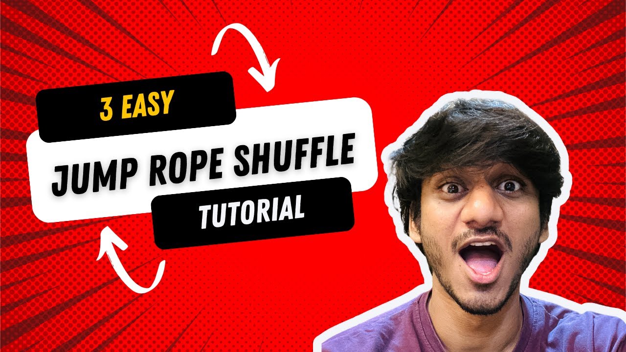 3 Easy Jump rope shuffle tutorial | Hindi |shuffle dance tutorial