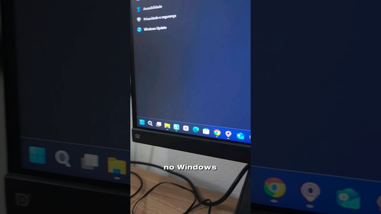 Colocar os &Iacute;cones Barra de Tarefas do Windows do Lado #informatica #dicas