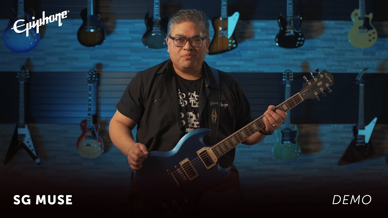 Демонстрация Epiphone SG Muse и руководство для начинающих. Для чего нужна ручка тембра Push Pull?