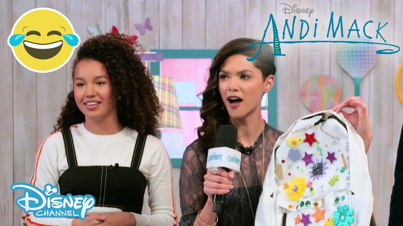 Andi Mack | Backpack DIY Challenge | Official Disney Channel UK