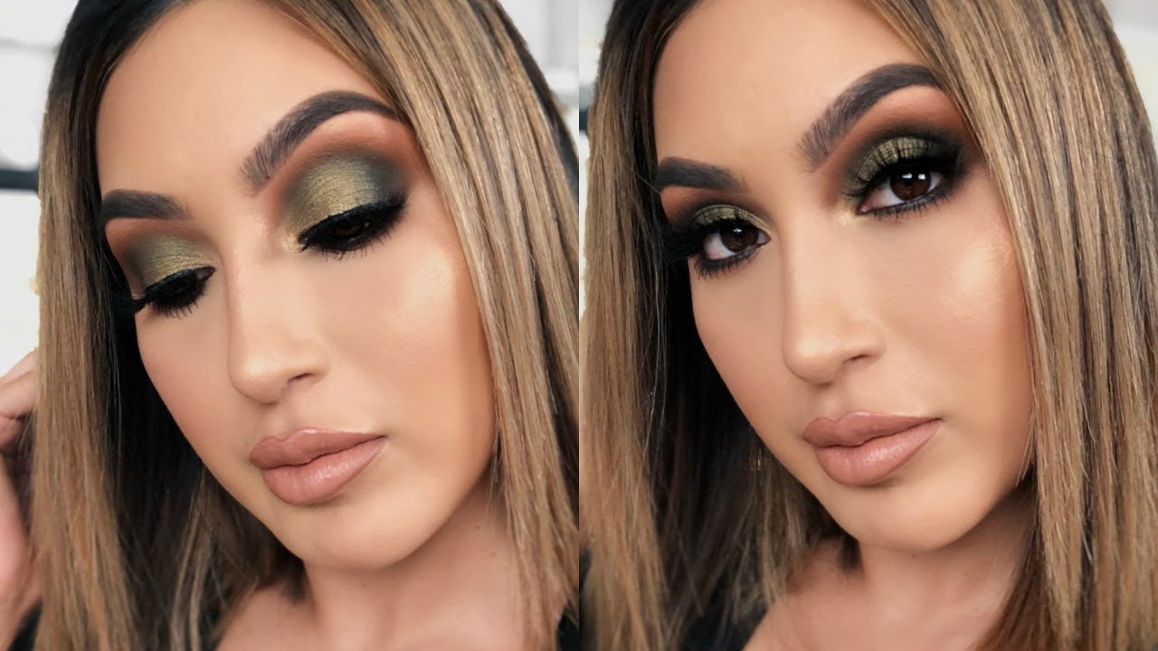 THE DREAM PALETTE TUTORIAL | FALL OLIVE SMOKEY EYE MAKEUP