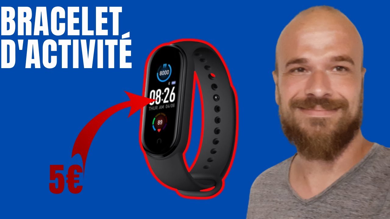 Test du Bracelet d'activité connecté Bluetooth M5 pas cher ! est ce que ça vaut le coup ?