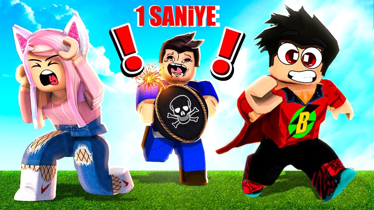 BOMBA ELİNDE KALIRSA PATLARSIN!! 💣 Roblox Pass the Bomb