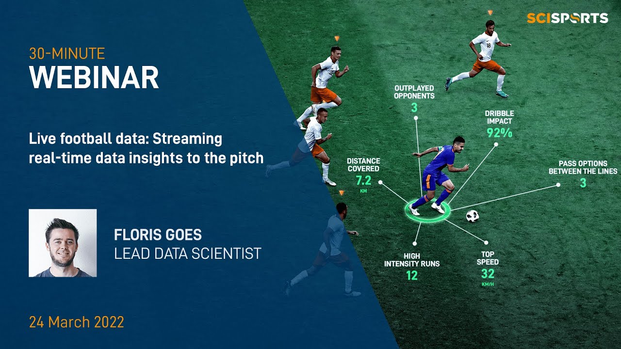 WEBINAR | Live football data: Streaming real-time data insights to the pitch - With Floris Goes