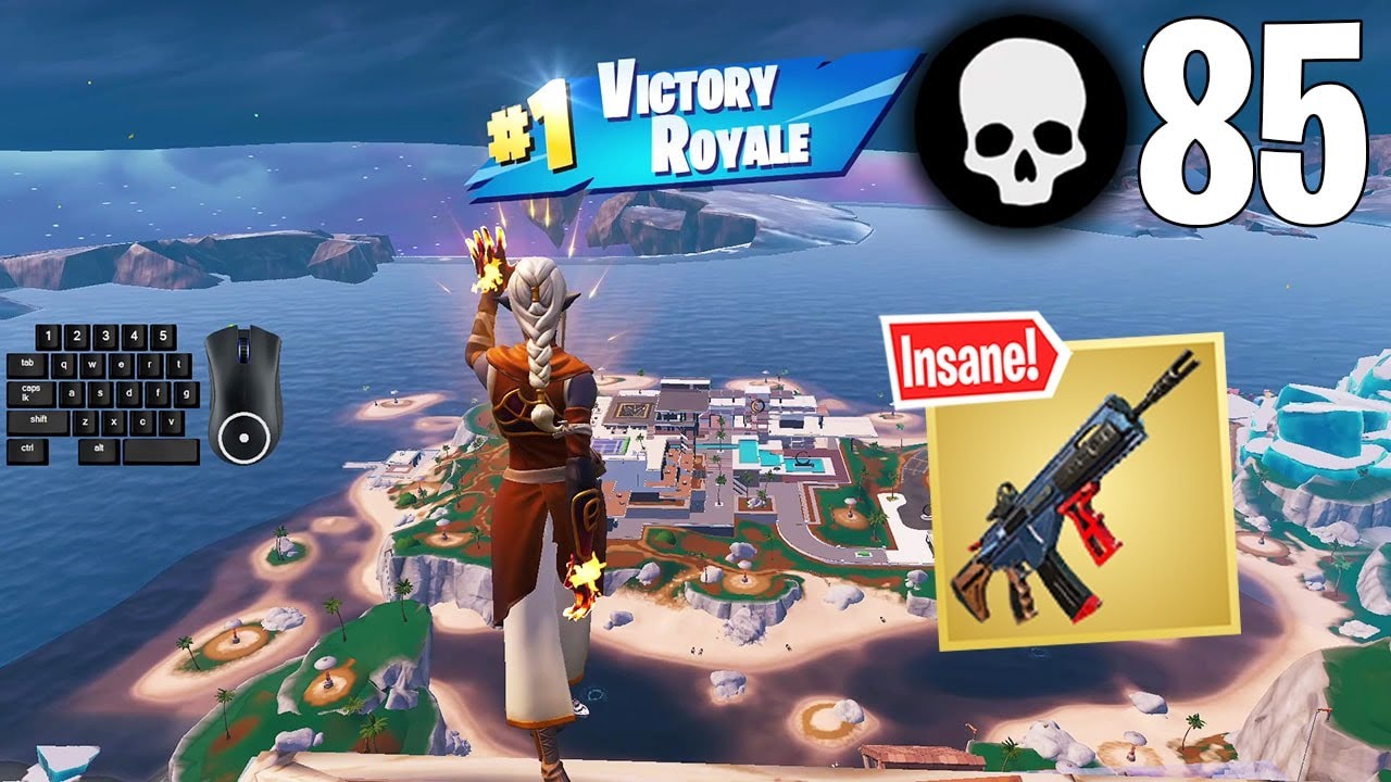 85 Elimination Solo vs Squads Wins (Fortnite Chapter 4 Season 4 Gameplay)