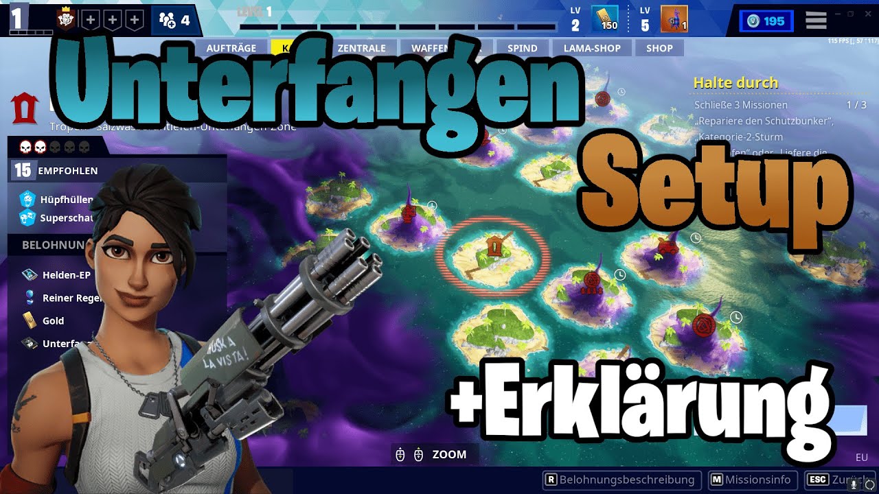 Bestes Soldaten Setup für neues Unterfangen in Rette die Welt | Barro RDW Deutsch