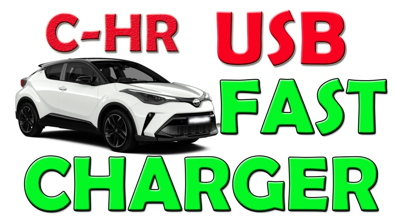 INSTALL FAST USB CHARGER ON YOUR C-HR OR ANY CAR