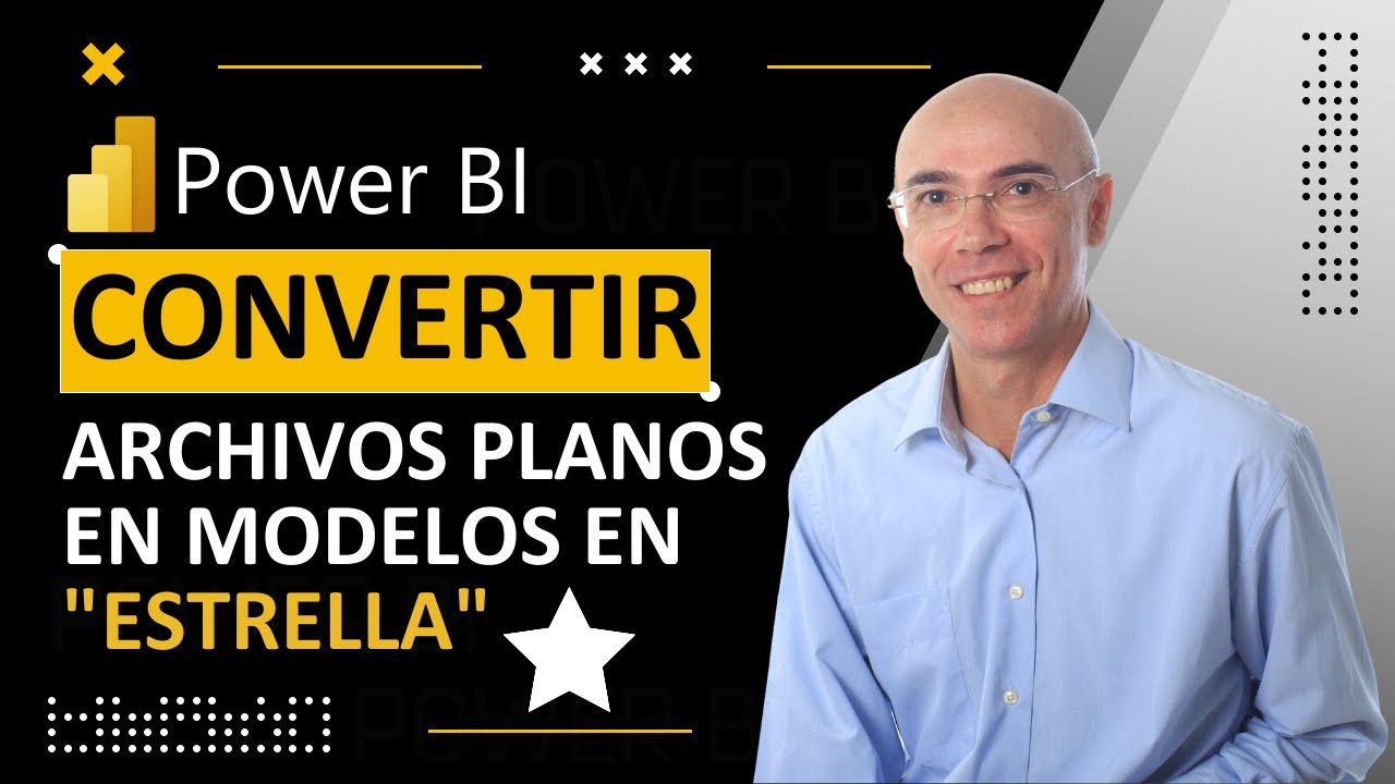 Power BI: Crear MODELOS EN ESTRELLA a partir de ARCHIVOS PLANOS