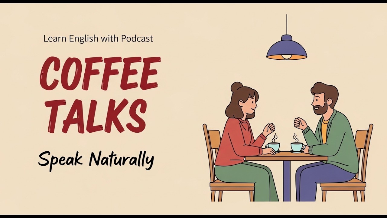 Coffee Talks in English – Speak Naturally Every Day I EASY TALK ENGLISH