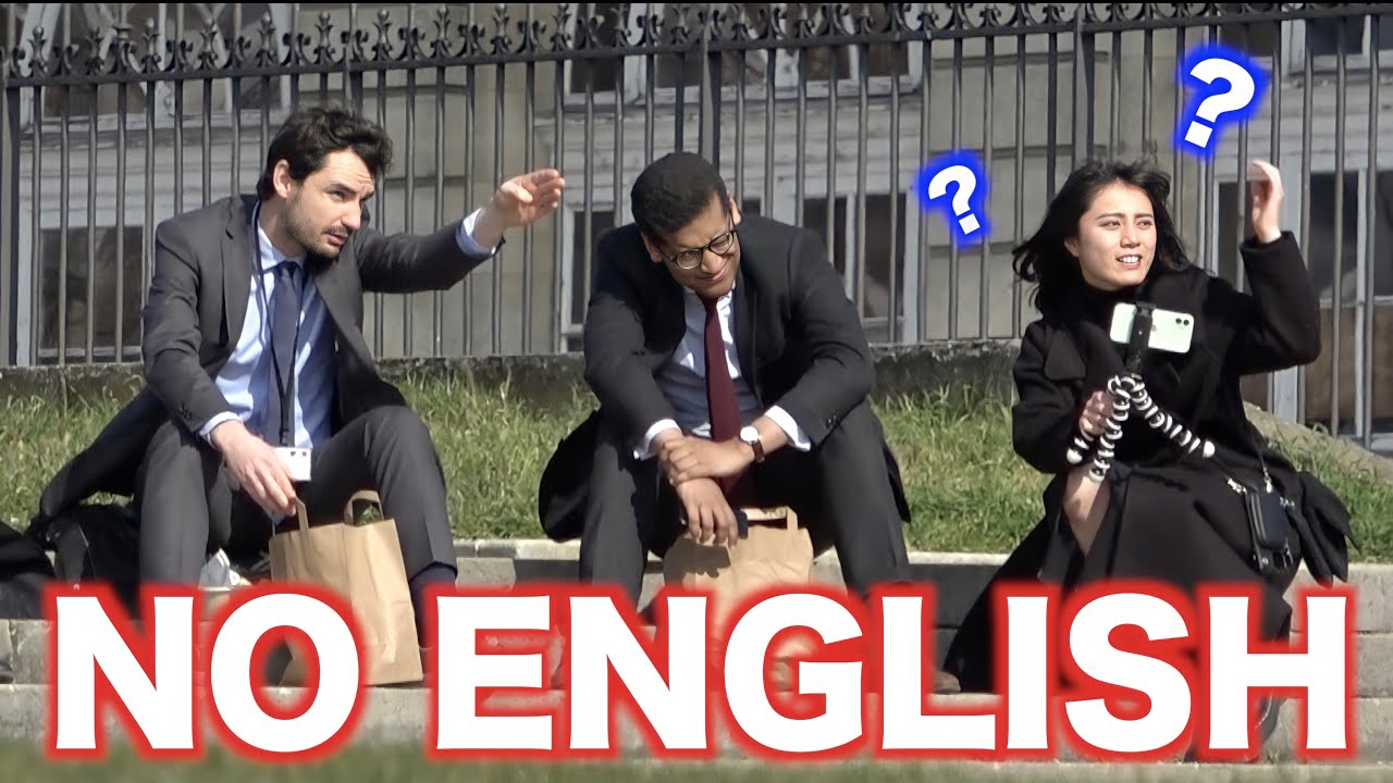 【海外検証】英語が話せない日本人をパリの街に放置した結果www-出川イングリッシュ-