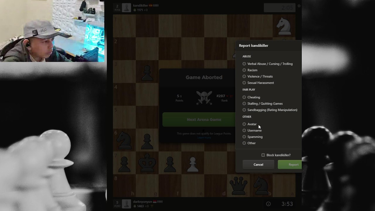 LIVE - Friday Chess Night Up Rating