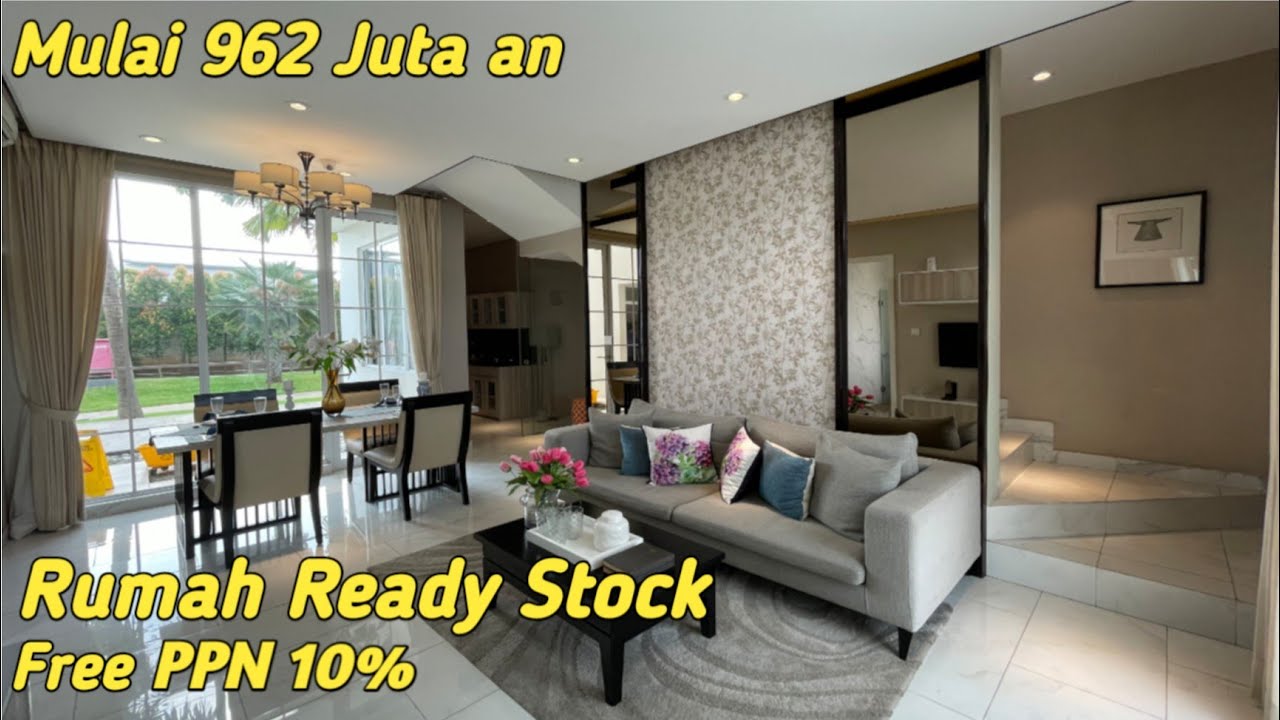 Ready Stock House at Lavon Swan City Tangerang Free 10% VAT