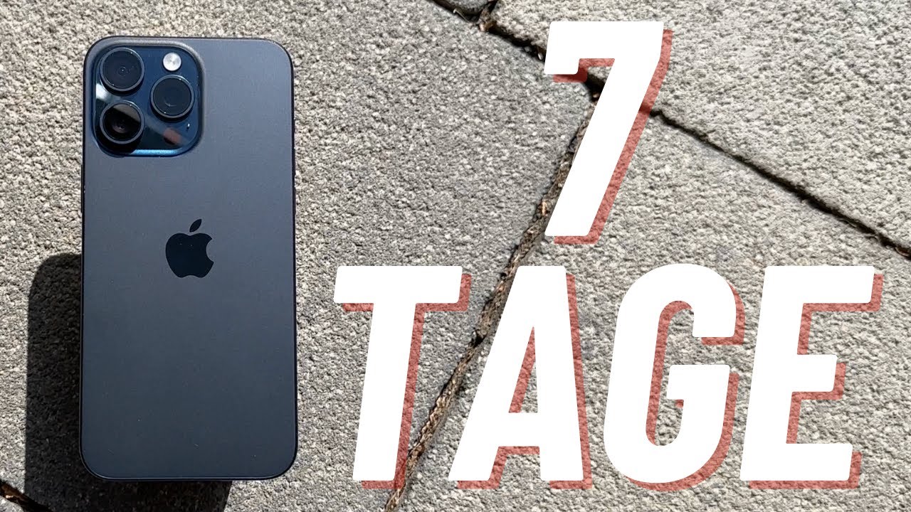 Ich lag SO FALSCH 🤦🏼‍♂️ - iPhone 15 Pro (Max) - 7 Tage Fazit