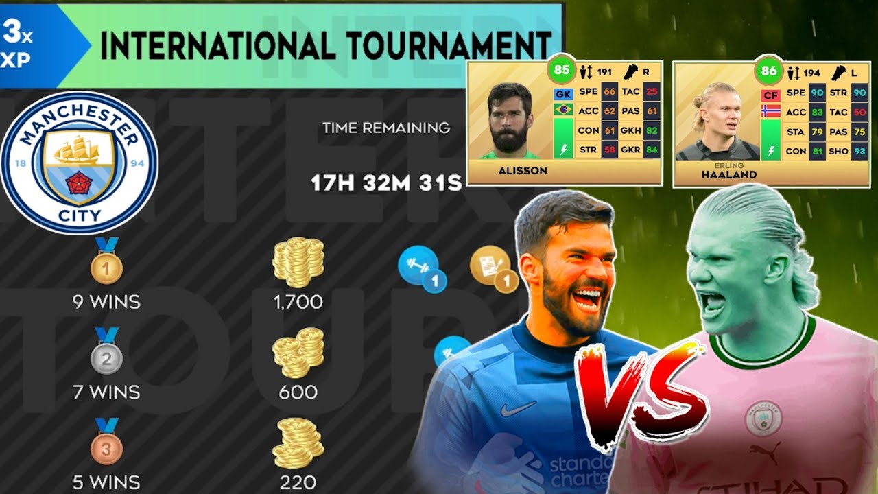 International Tournament 🏆 Win!!! Liverpool vs Man City