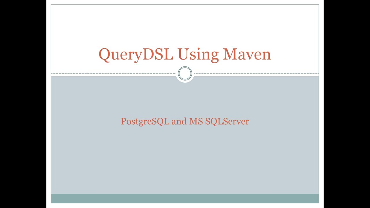 Querydsl using maven