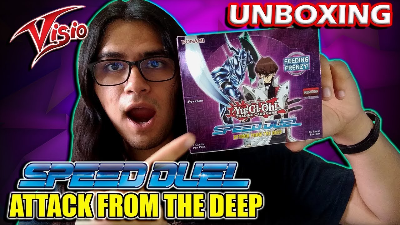 ¡Llega la segunda caja de Speed Duel! (UNBOXING: Attack From The Deep)