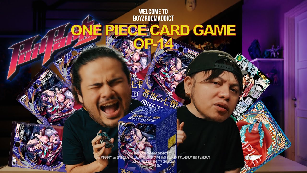 PULLPARTY TCG ONE PIECE OP 14 seven warlords of the sea