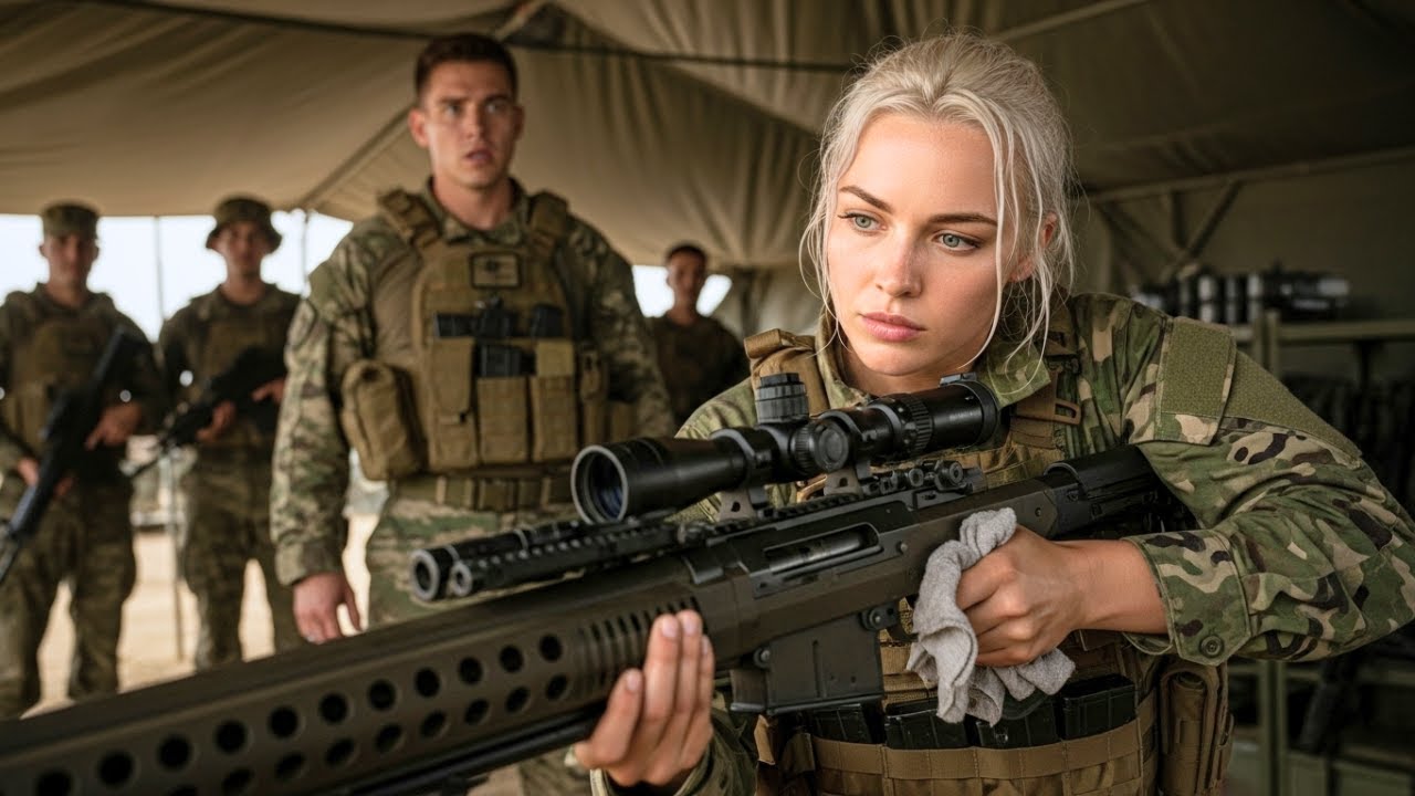 “You think that’s a toy? That’s a Barrett .50.” — SEAL Commander Froze at Her 3,247m Kill Record