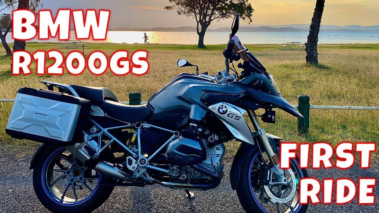 BMW R1200GS First Ride in Newcastle Australia