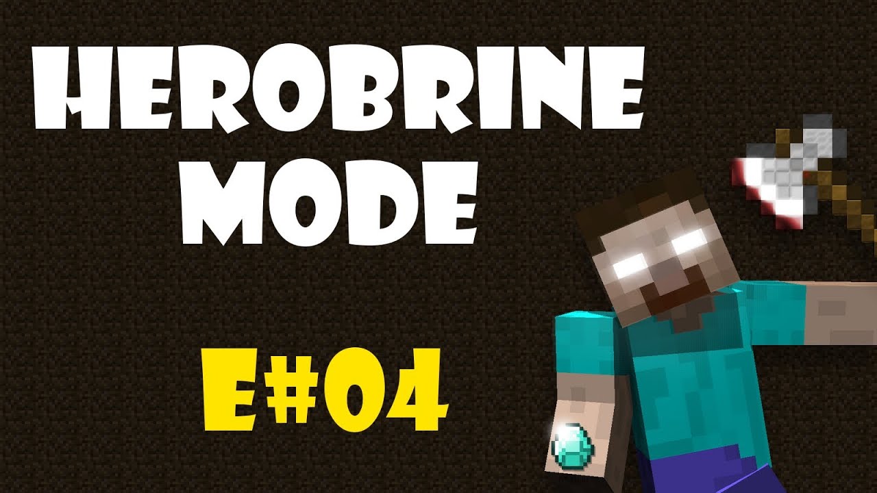 Český Let's Play Minecraftu Herobrine mod: E04 Hnědý poplach podruhé!