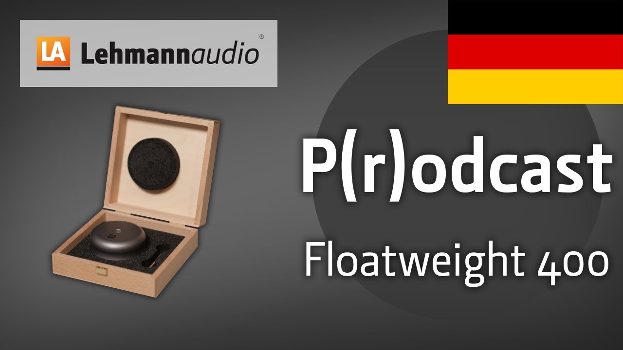 DE Prodcast - Floatweight 400 Plattengewicht