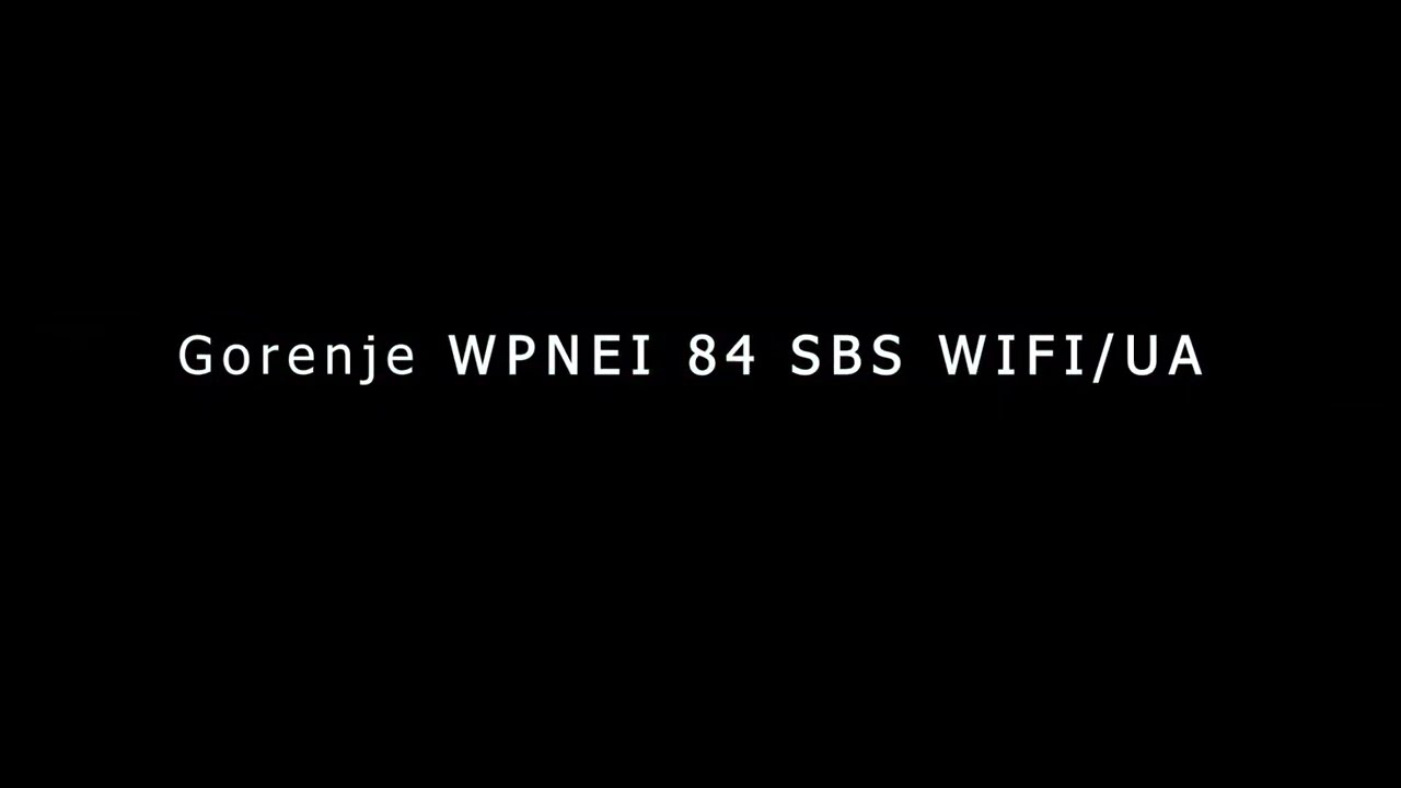 Gorenje WPNEI84SBSWIFIUA