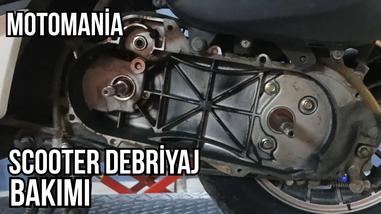 SCOOTER DEBRİYAJ BAKIMI