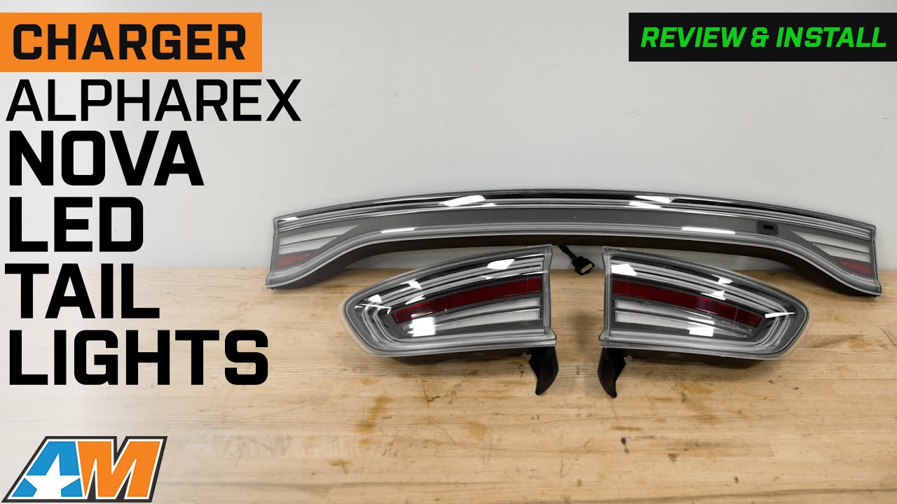 2015-2023 Charger AlphaRex NOVA-Series Prismatic LED Tail Lights Review & Install