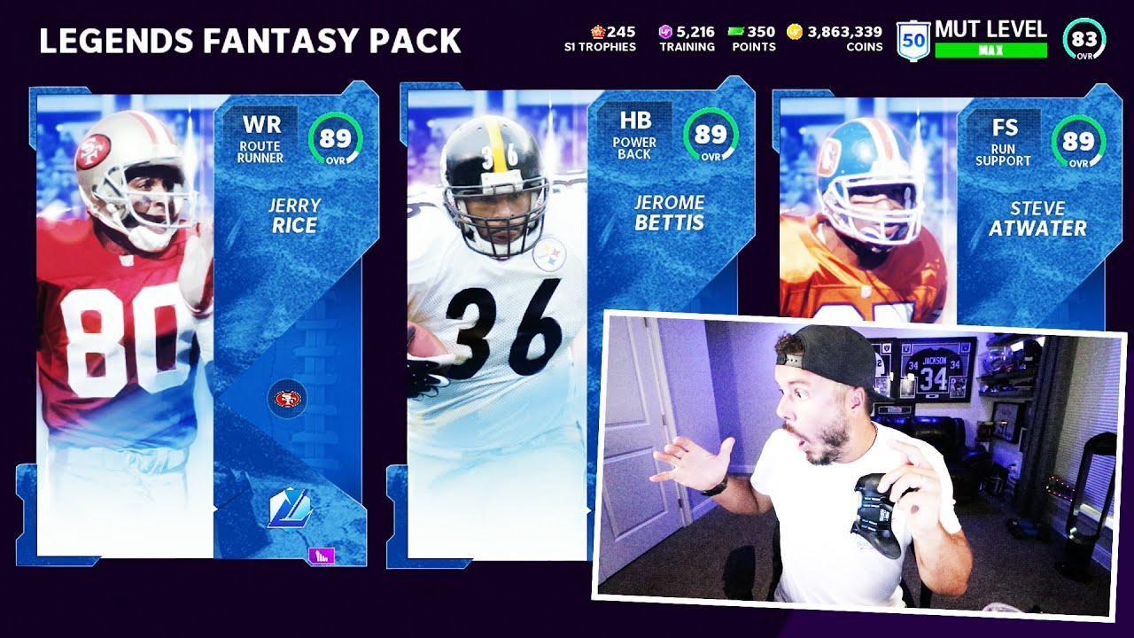 OPENING EVERY LEGEND PACK IN THE GAME!! Madden 21 Pack Opening