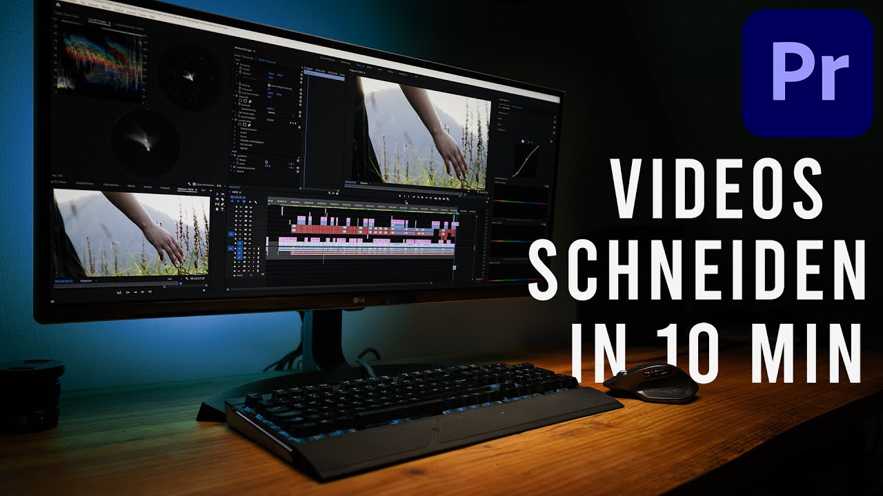 Adobe Premiere Pro Tutorial deutsch für Anfänger // Basics für das Video schneiden