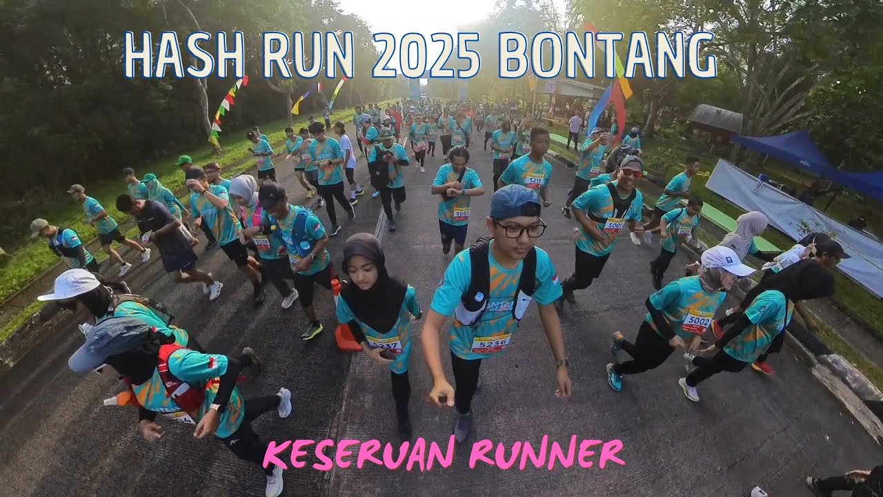 Hash Run 2025 Trailrun Bontang