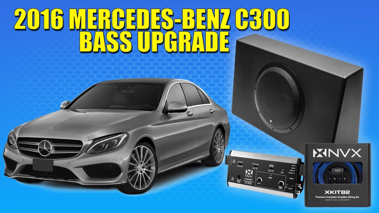 2016 Mercedes-Benz C300 Gets a Bass Upgrade!